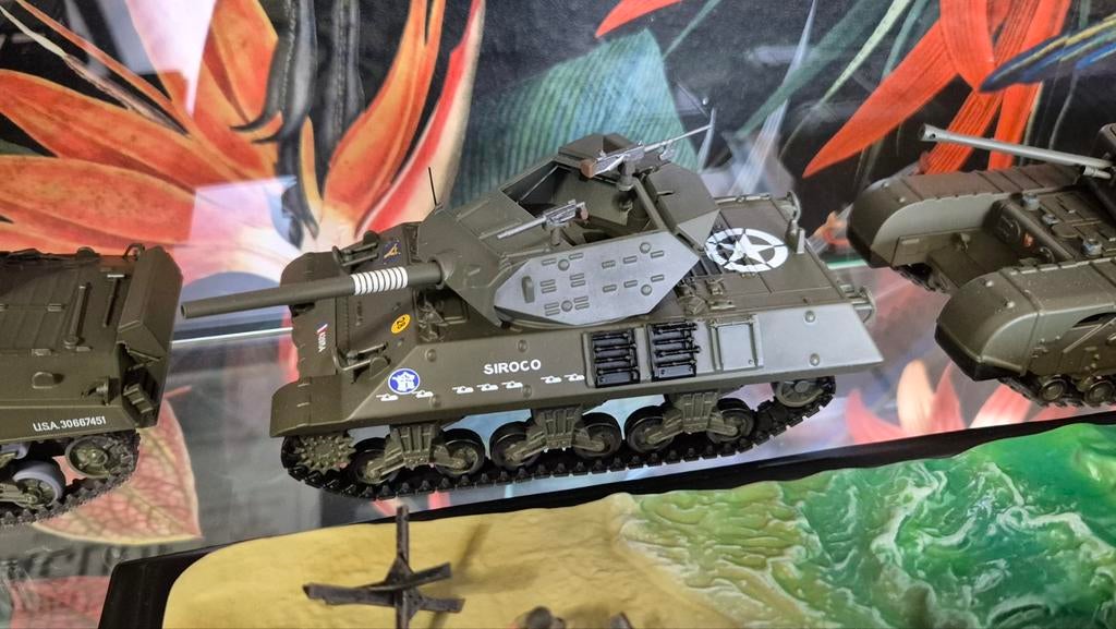 WWII M10 tank destroyer 1/43 diecast, Ophalen of Verzenden