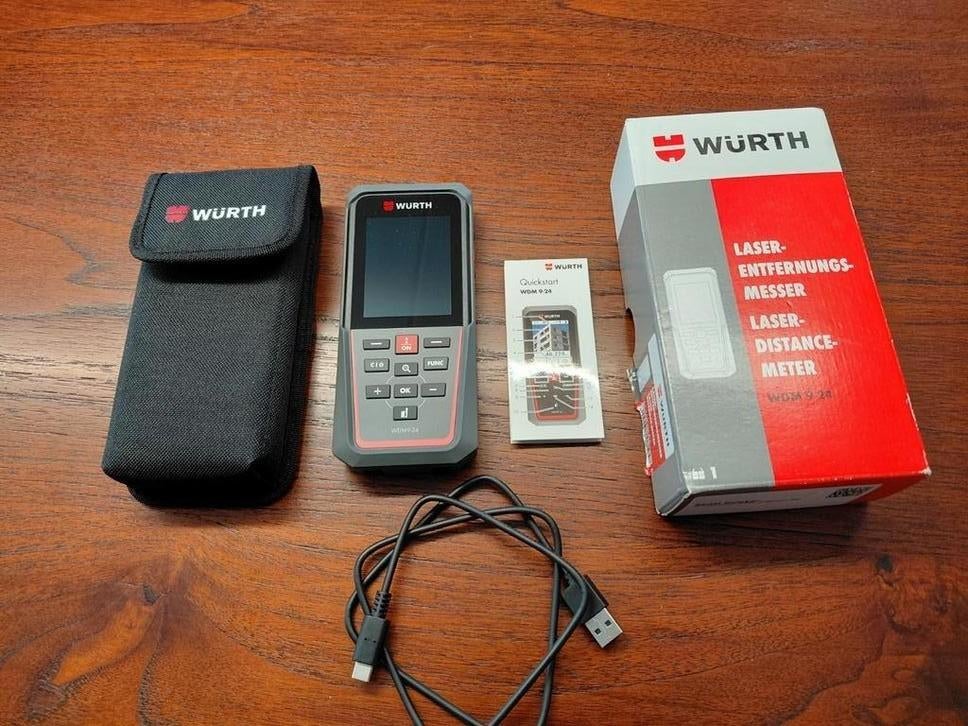 Wurth WDM 9-24 digitale laserafstandsmeter (nieuw), Ophalen of Verzenden, Nieuw