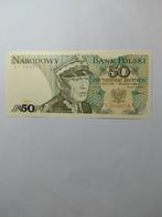Poolse 50 Zloty Bankbiljet - 1988, Postzegels en Munten, Bankbiljetten | Europa | Niet-Eurobiljetten, Ophalen of Verzenden, Polen