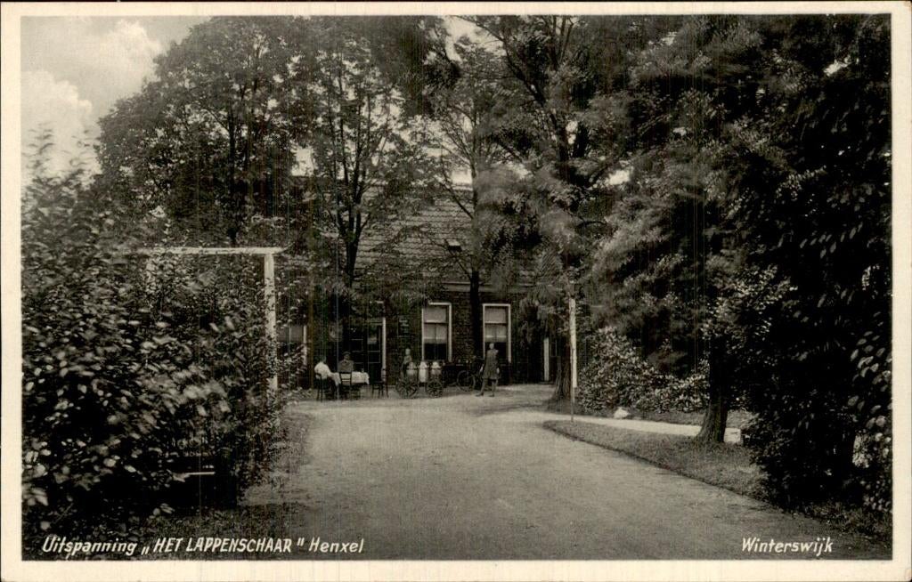 Winterswijk - Uitspanning - Het Lappenschaar Henxel, Ophalen of Verzenden, 1920 tot 1940, Ongelopen, Gelderland