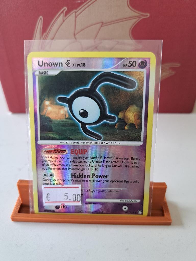 Unown E 65/123 reverse	 € 5,00, Ophalen of Verzenden, Zo goed als nieuw, Losse kaart