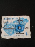 Hongarije Internationaal jaar toerisme vliegtuig 1967 gestem, Ophalen of Verzenden, Gestempeld