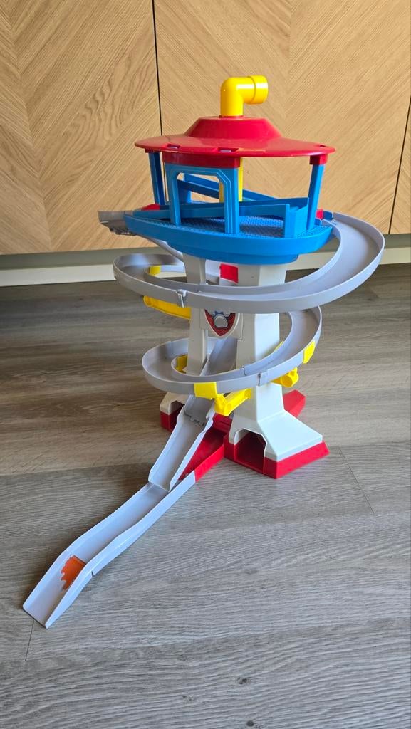 Paw Patrol Uitkijktoren met racebaan, Ophalen, Gebruikt, Jongen of Meisje