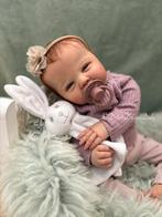 Vrolijke reborn Georgie van Sandy Faber, Verzamelen, Poppen, Ophalen of Verzenden, Nieuw, Babypop, Levensecht of Reborn