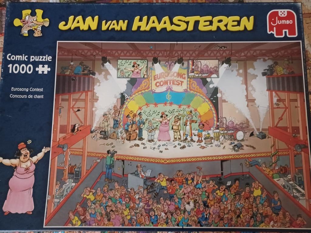 Jan van haasteren puzzel, Ophalen, 500 t/m 1500 stukjes, Gebruikt