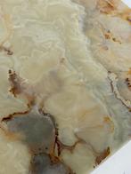 Vintage onyx salontafel, 50 tot 100 cm, Vintage, Zo goed als nieuw, ÅTMØS