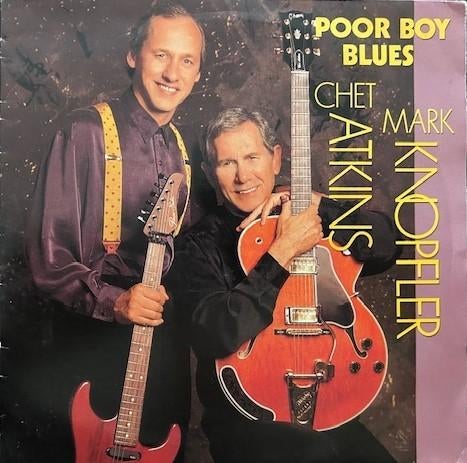 Mark Knopfler (Dire Straits) & Chet Atkins - Poor Boy Blues, 7 inch, Single, Ophalen of Verzenden, Zo goed als nieuw