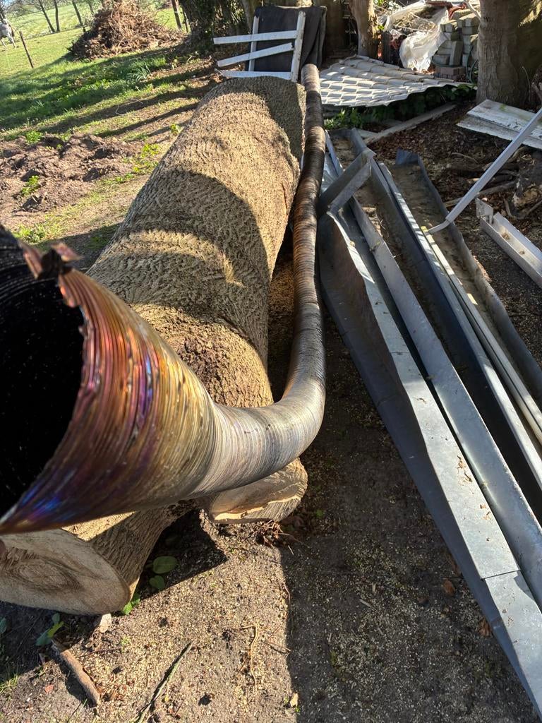 Flexibele kachelbuis - ca. 10 meter, Ophalen, Gebruikt, Overige typen