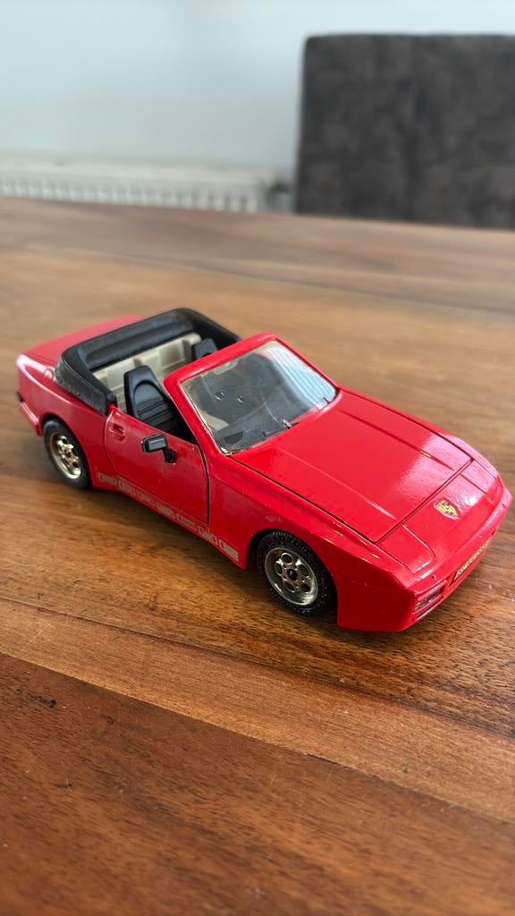 Majorette Porsche 944 turbo, Ophalen of Verzenden, Gebruikt, Auto