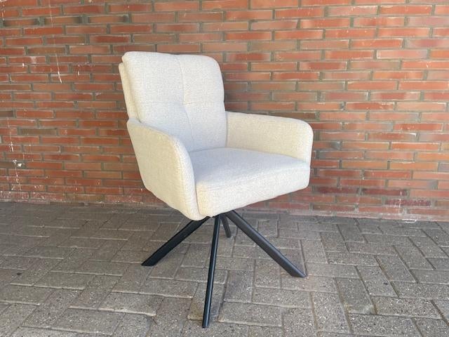 Stoelen NAPELS  IVORY draai 180 - Auto return laagste prijs., Huis en Inrichting, Stoelen, Overige kleuren, Nieuw, Ophalen of Verzenden