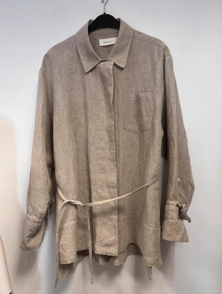 Skall Studio 2- delig linnen pak. M NP 450,00 euro, Kleding | Dames, Jassen | Zomer, Zo goed als nieuw, Maat 38/40 (M), Overige kleuren