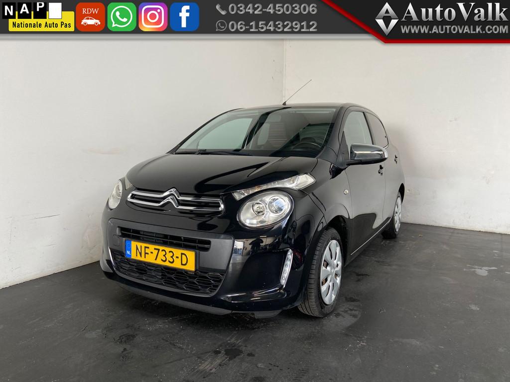 Citroën C1 1.0 e-VTi Feel Airco. Elek. Pakket. 5-Deurs!, Auto's, Voorwielaandrijving, Gebruikt, Euro 6, 4 stoelen
