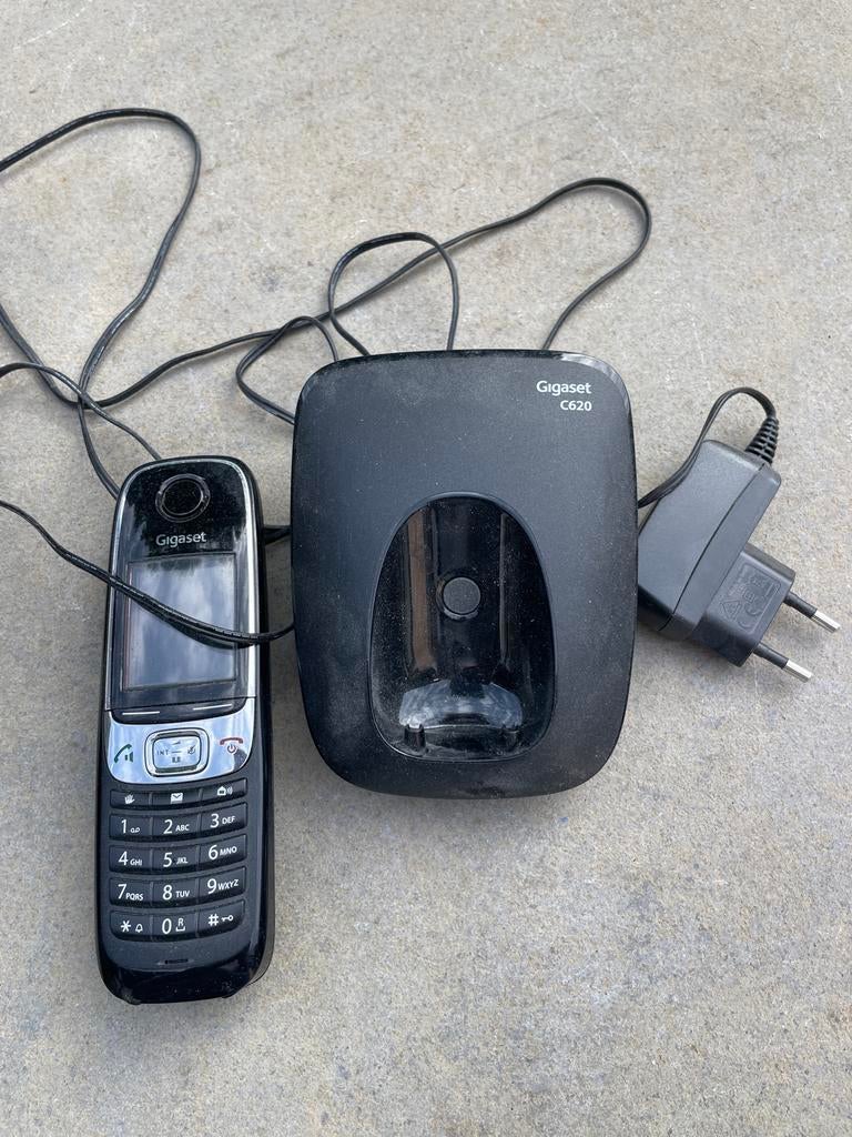 Gigaset C620 draadloze telefoon met basisstation, Ophalen of Verzenden, Gebruikt, 1 handset