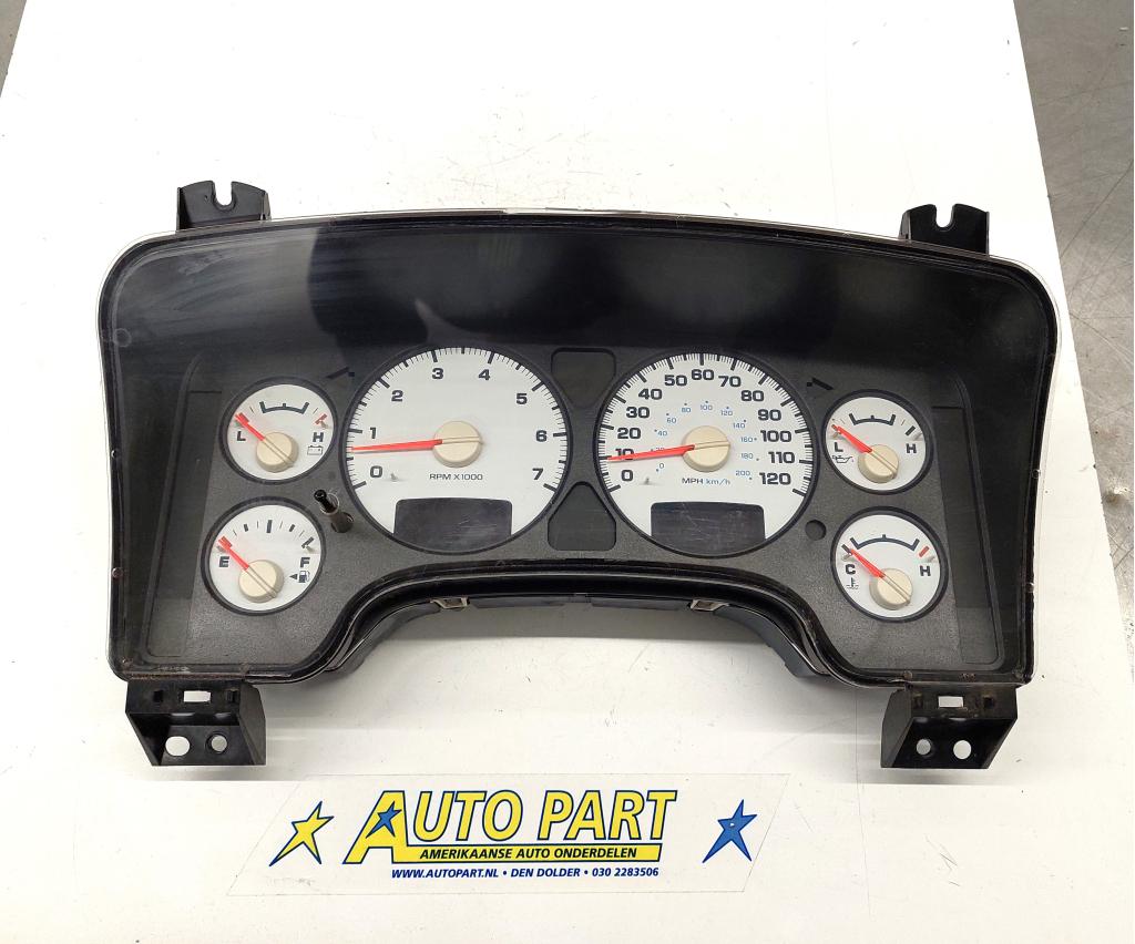 Dodge Ram pickup dashboard klok 2004-2005, Gebruikt, PO Box 21-8004 | Auburn Hills, MI 48321-8004, Amerikaanse onderdelen, Ophalen of Verzenden
