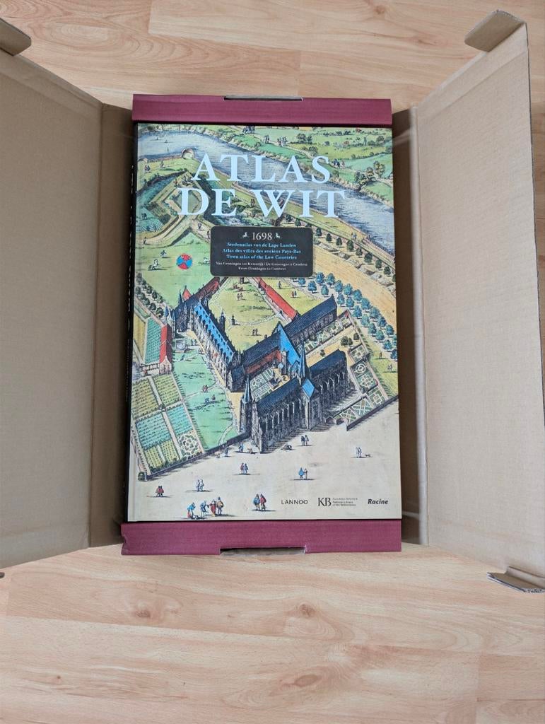 Atlas De Wit, Ophalen, Overige atlassen, Voor 1800, Zo goed als nieuw