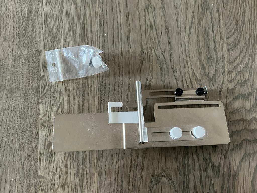 Zoomgeleider voor Janome coverlock machine - als nieuw, Ophalen of Verzenden, Zo goed als nieuw, Toebehoren, Janome