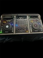 Pioneer DJ set 2x CDJ 1000 MK3 + DJM-800 met Flightcase, Muziek en Instrumenten, Dj-sets en Draaitafels, Ophalen of Verzenden