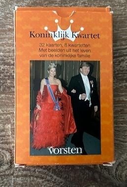 Kwartetspel Vorsten, Verzamelen, Ophalen of Verzenden, Gebruikt, Kwartet(ten)