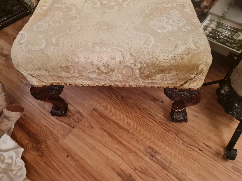 Antieke boudoir stoel laag model, Ophalen, Heikant 21 Kaatsheuvel, Overige kleuren, Belle Vieille Brocante