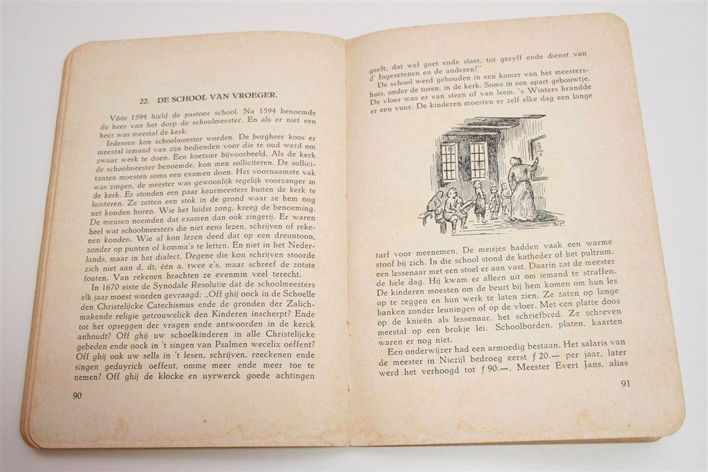 Het Westerkwartier — Leer-leesboek Groninger Land [1954], Boeken, Geschiedenis | Stad en Regio, Ophalen of Verzenden, Gelezen