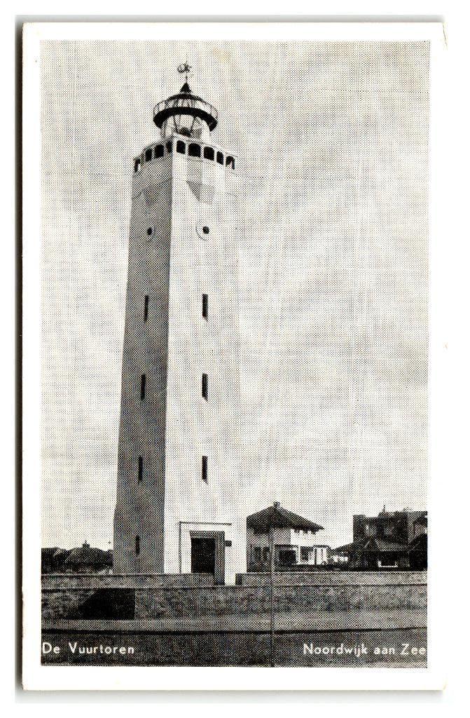 Noordwijk aan Zee, De Vuurtoren, Verzenden, 1940 tot 1960, Gelopen, Zuid-Holland