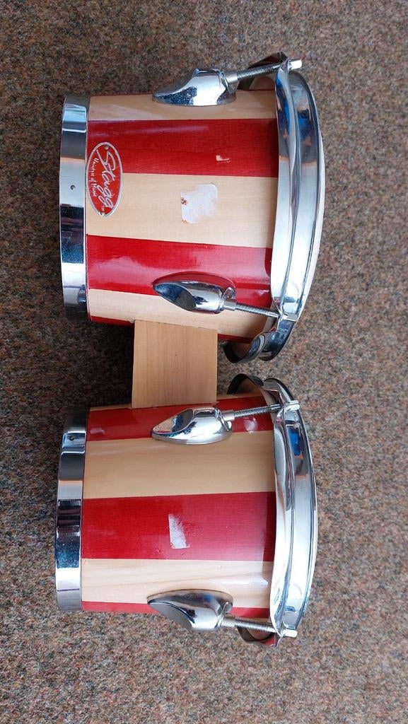 Bongo set bongoset merk Stagg, Muziek en Instrumenten, Ophalen of Verzenden, Gebruikt, Trommel
