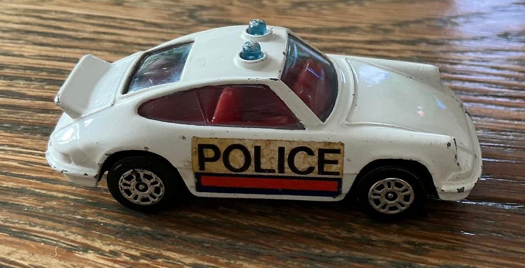 Oude Porsche Carrera Rijks Politie auto Corgi Toys, Ophalen, Gebruikt, Auto