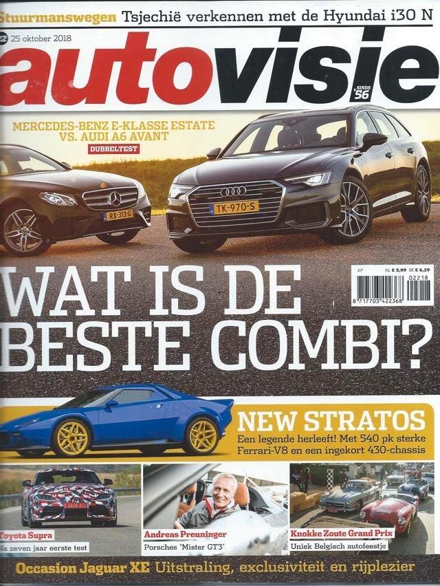 Autovisie 22 2018 : Toyota Supra - Hyundai i30 N - Jaguar XE, Boeken, Auto's | Folders en Tijdschriften, Gelezen, Algemeen, Ophalen of Verzenden
