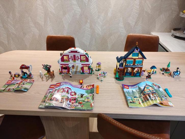 Lego Friends, 3 setjes in thema Paarden, 41683, 41039, 41123, Kinderen en Baby's, Speelgoed | Duplo en Lego, Zo goed als nieuw