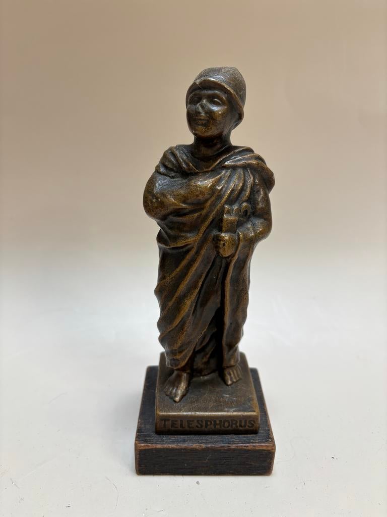 Bronzen beeldje Telesphorus, Han Rehm 1935, Ophalen of Verzenden