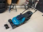 Makita DLM382CM2 (2x18V+lader) Accu Grasmaaier Set - 38cm, Ophalen, Cirkelmaaier, Gebruikt, Accu-grasmaaier