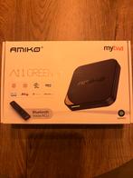 Amiko A11 Green+ Android TV Box - Nieuw in doos, Ophalen of Verzenden, Nieuw, HDMI, Zonder harde schijf