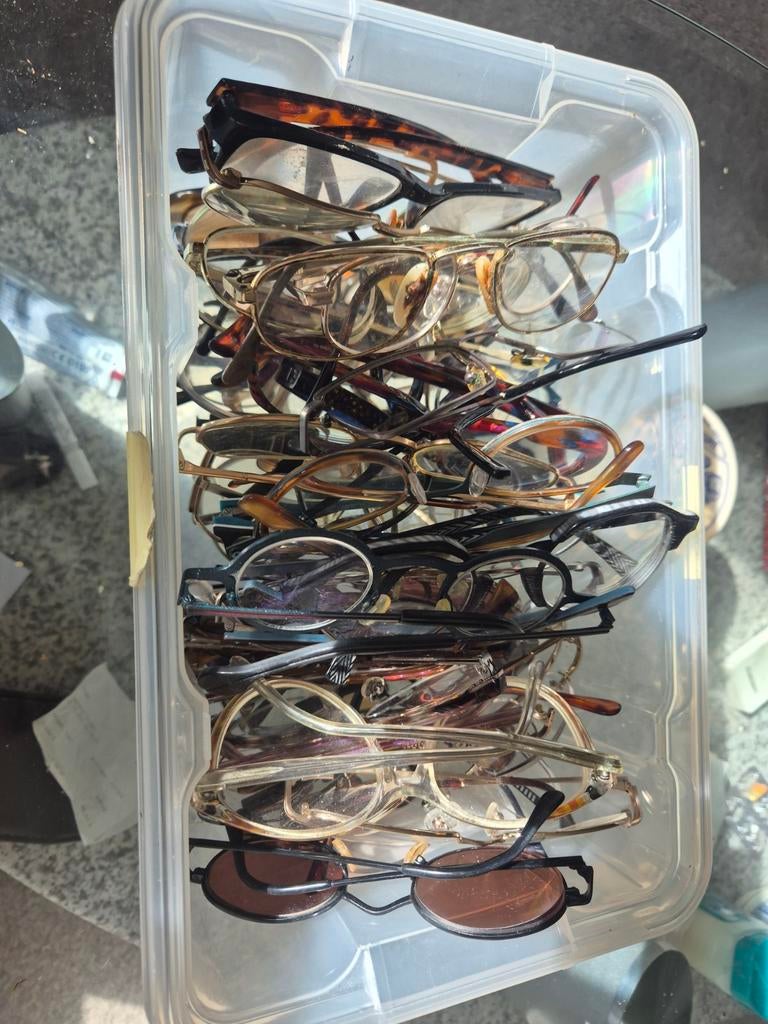 Grote partij brillen en zonnebrillen (ca. 30 stuks), Ophalen of Verzenden