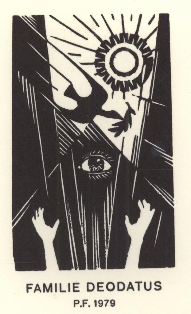 0070 Ex Libris Nederland : Jan Deodatus, 1978, Antiek en Kunst, Kunst | Etsen en Gravures, Verzenden