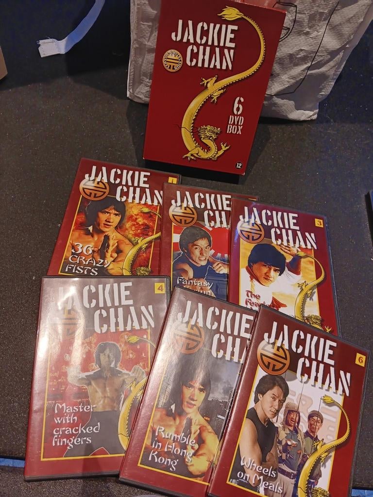Jackie chan dvd box 6 disc.s nieuw, Vanaf 16 jaar, Ophalen of Verzenden, Zo goed als nieuw, Tv-programma of Sketches