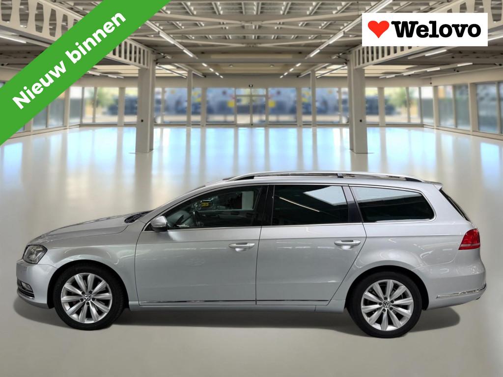 Volkswagen Passat Variant 2.0 TSI Highline pano dak/leer/sto, Euro 5, Gebruikt, Zwart, 4 cilinders