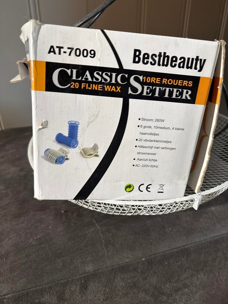 Bestbeauty Classic Setter Haarrollerset AT-7009, Ophalen of Verzenden, Zo goed als nieuw, Haarverzorging