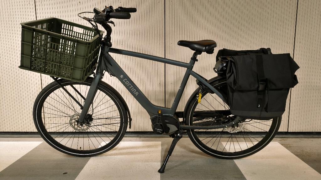 E-bike Cortina Common Heren / XL akku en snel oplader, Fietsen en Brommers, Elektrische fietsen, Ophalen, Zo goed als nieuw, Cortina