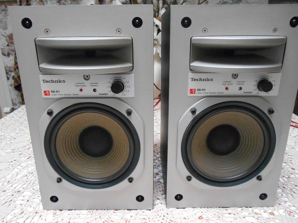 Technics SB-R1 luidsprekers, Gebruikt, Minder dan 60 watt, Front, Rear of Stereo speakers, Ophalen
