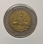 10 baht Thailand, Postzegels en Munten, Munten | Azië, Ophalen of Verzenden, Zuidoost-Azië