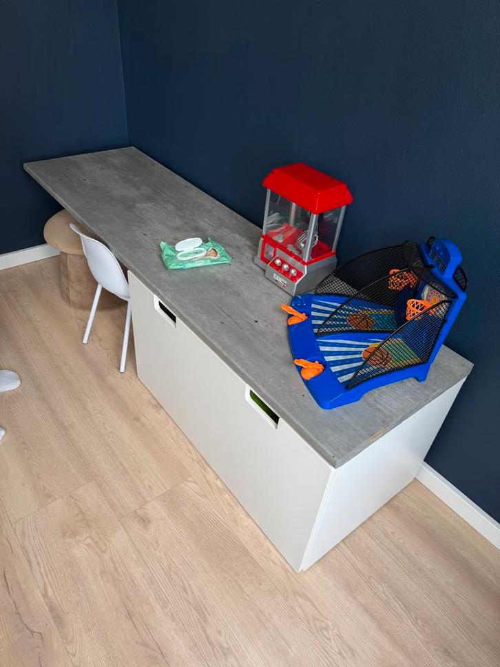 Mooi bureau met lade - Kan nog een ronde mee!, Huis en Inrichting, Bureaus, Gebruikt, Ophalen of Verzenden