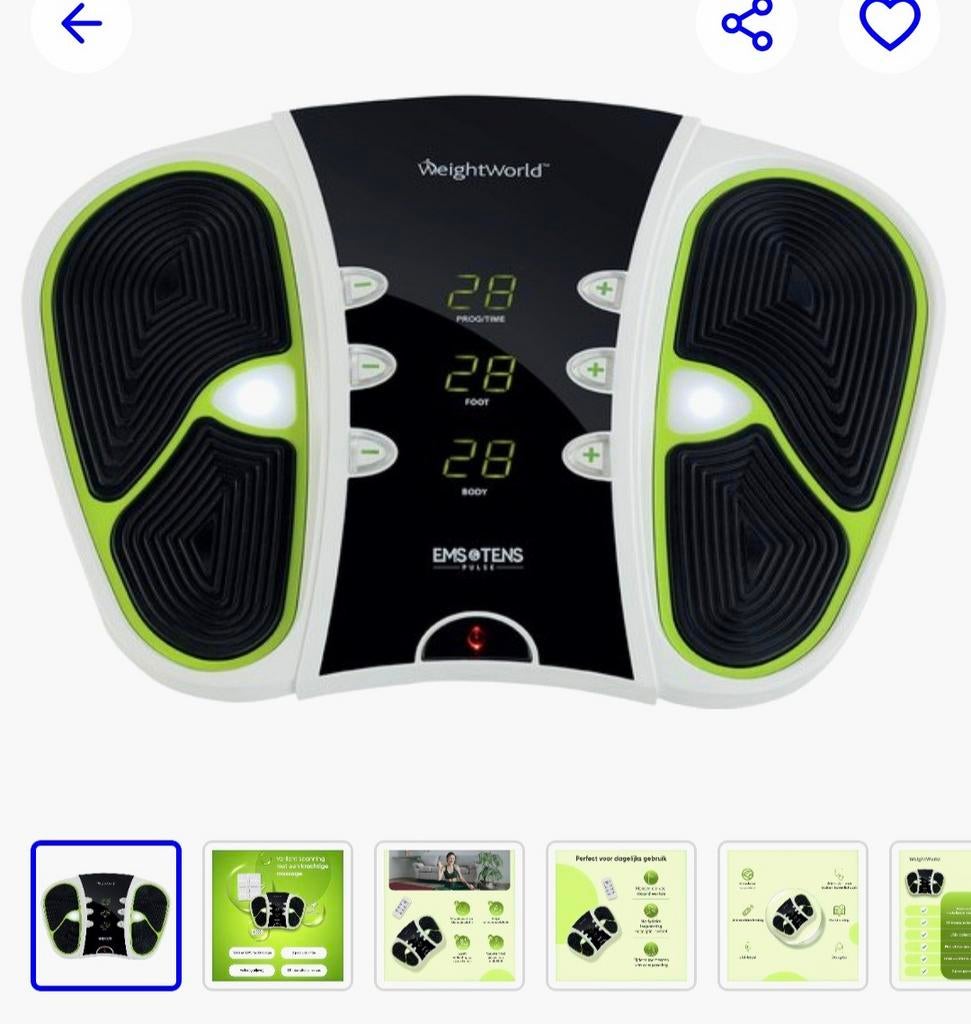 Voetmassage apparaat - Zo goed als nieuw, Ophalen of Verzenden, Zo goed als nieuw