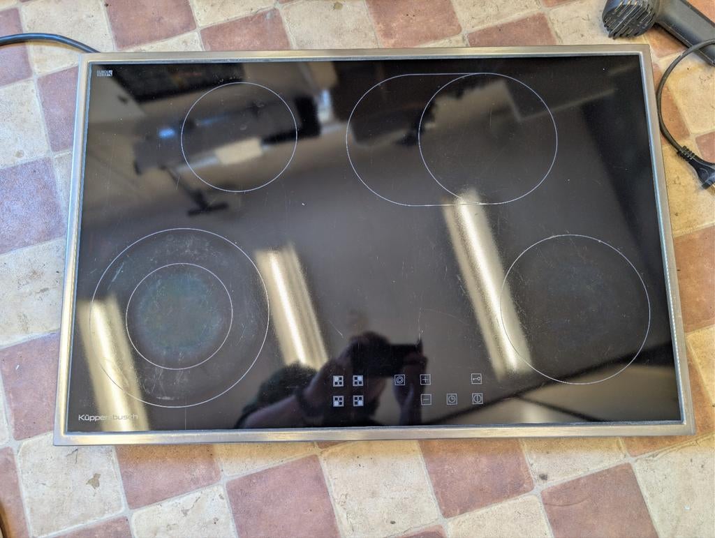 Küppersbusch EKE 8242.oM keramische kookplaat, Witgoed en Apparatuur, Kookplaten, Ophalen, Gebruikt, Keramisch, 4 kookzones