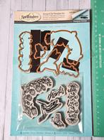 Spellbinders Hummingbird Stamp and Die Set, Ophalen of Verzenden, Nieuw, EZ-mounted stempel