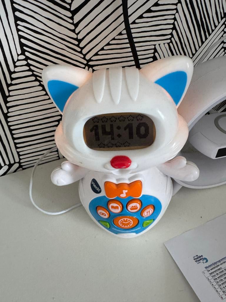 VTech Mijn Slaapwekker Vriendje kat, Kinderen en Baby's, Speelgoed | Vtech, Ophalen, Gebruikt, 2 tot 4 jaar