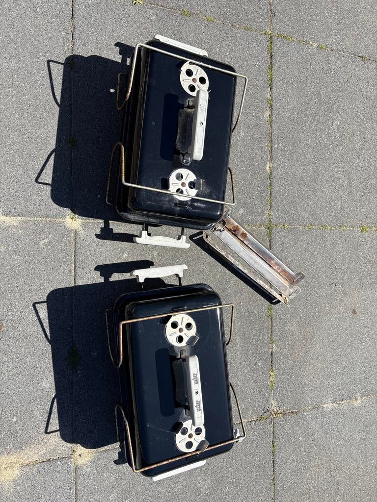 2 x WGA, Tuin en Terras, Houtskoolbarbecues, Ophalen, Gebruikt
