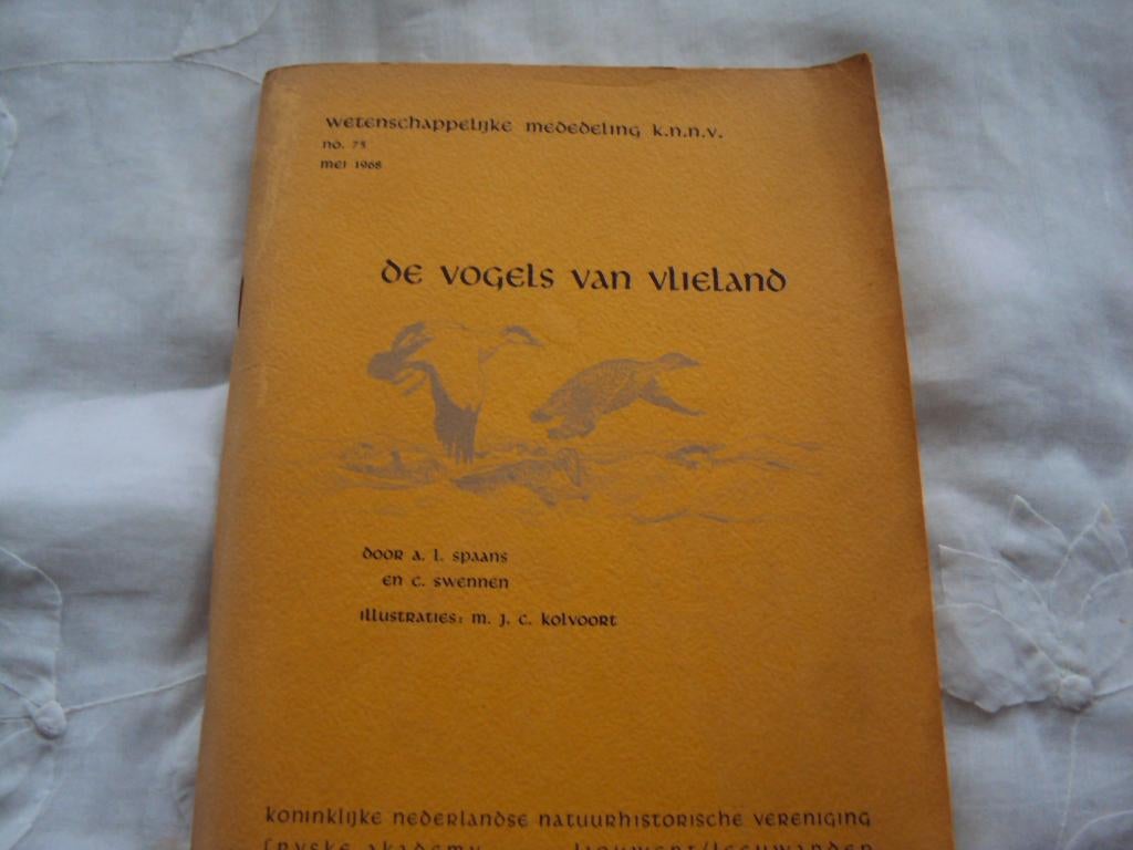 De vogels van Vlieland, Boeken, Gelezen, A.L. Spaans, C. Swennen, Ophalen of Verzenden, Vogels