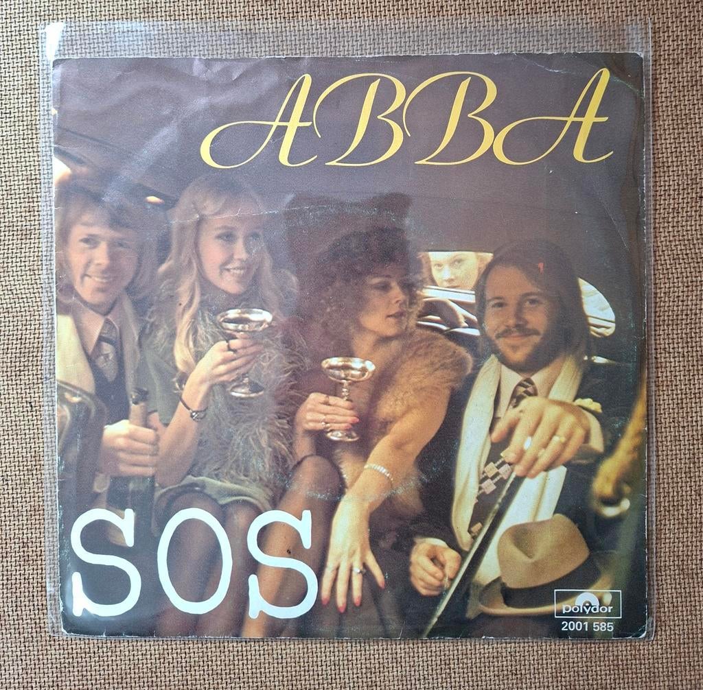 ABBA  - SOS - Single is TOP, Gebruikt, Verzenden, 7 inch, Single