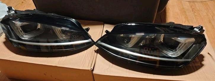 Volkswagen Golf 7 R20 koplampe Xenon LED knipperlicht, Auto-onderdelen, Verlichting, Volkswagen, Gebruikt, Ophalen of Verzenden