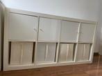 Kallax Vakkenkast IKEA met 4 deuren en 4 bakken, Ophalen, Gebruikt